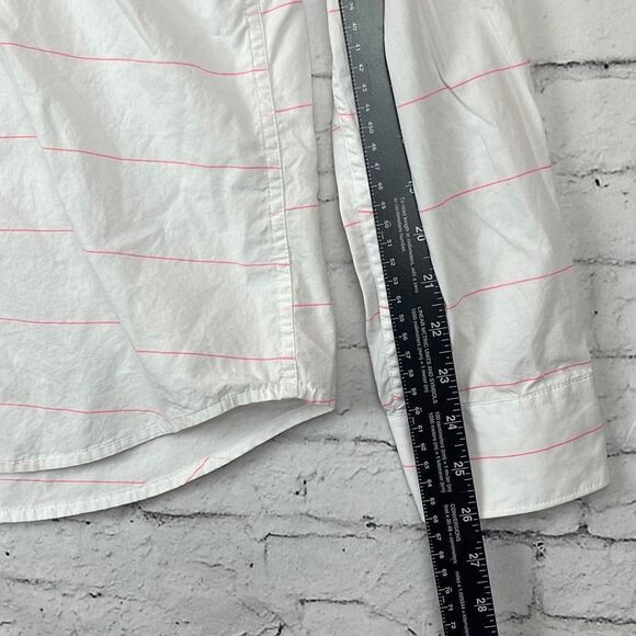 Original Penguin Shirt Mens Large Button Down Heritage Slim Fit Pino Stripes - Picture 7 of 12